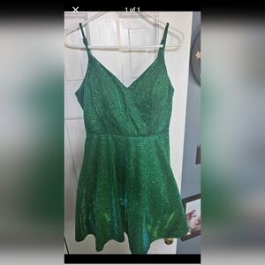 Sparkling Green Dress